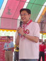 行政院客委會主委黃玉振參加高雄褒忠義民廟秋祭活動